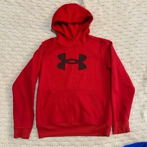 Boys Under Armor red hoodie